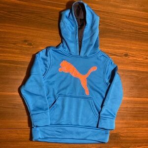 Kids Puma hoodie blue size 4